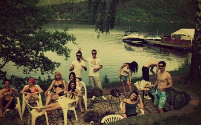 Erasmus arkadaşlarımla birlikte kamp / Slapy-Çek Cumhuriyeti 2012..